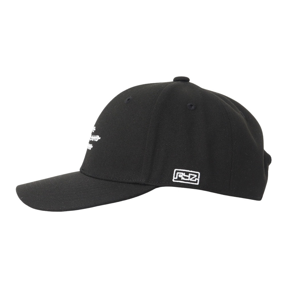 ライズ（RYZ）（メンズ）帽子 デニーロゴ キャップ 黒 RZ20ST25SS0042 BLK カジュアル ファッション おしゃれ スト系 お出かけ 旅行 デート ラフ