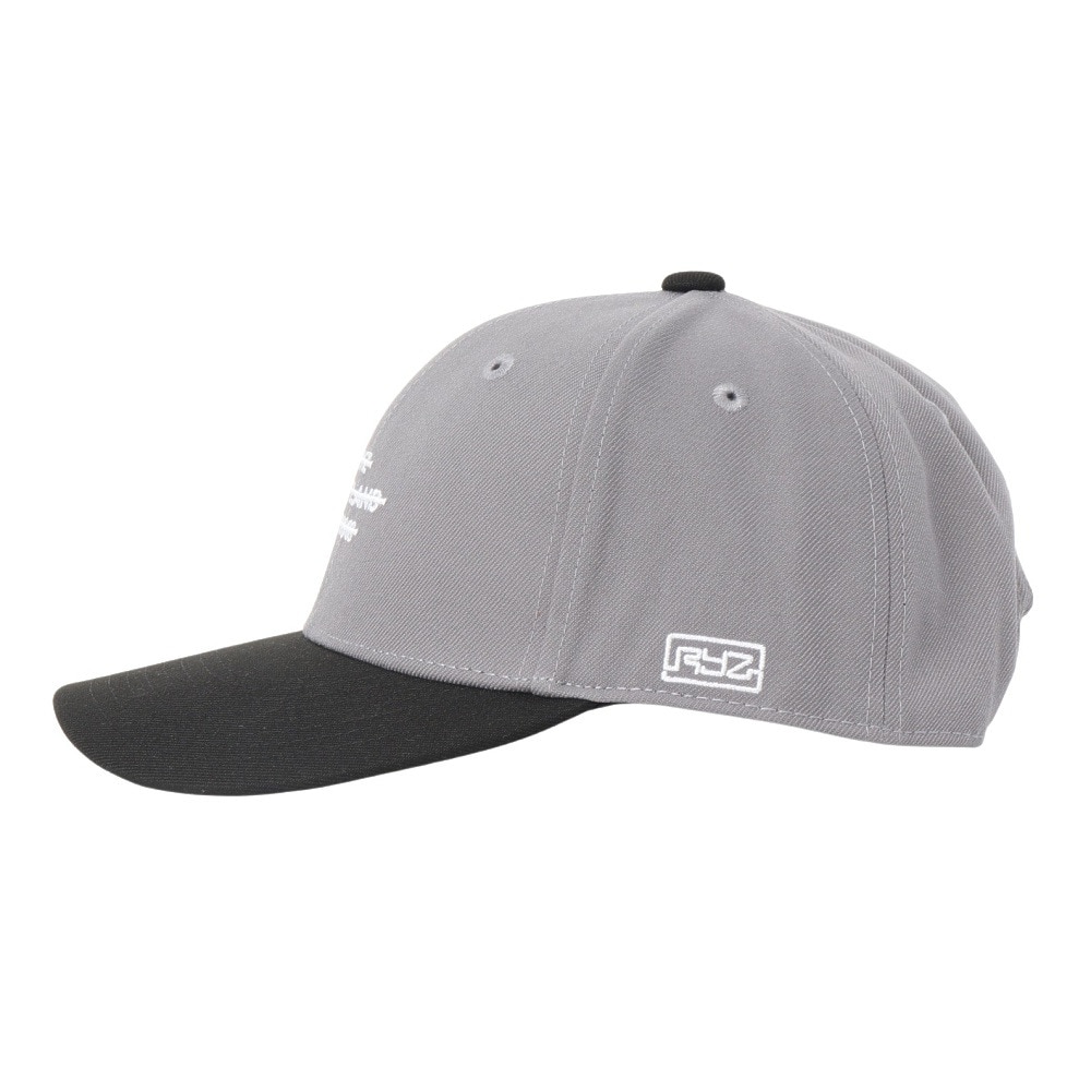 ライズ（RYZ）（メンズ）帽子 デニーロゴ キャップ グレー RZ20ST25SS0042 GRY カジュアル ファッション おしゃれ スト系 お出かけ 旅行 デート ラフ