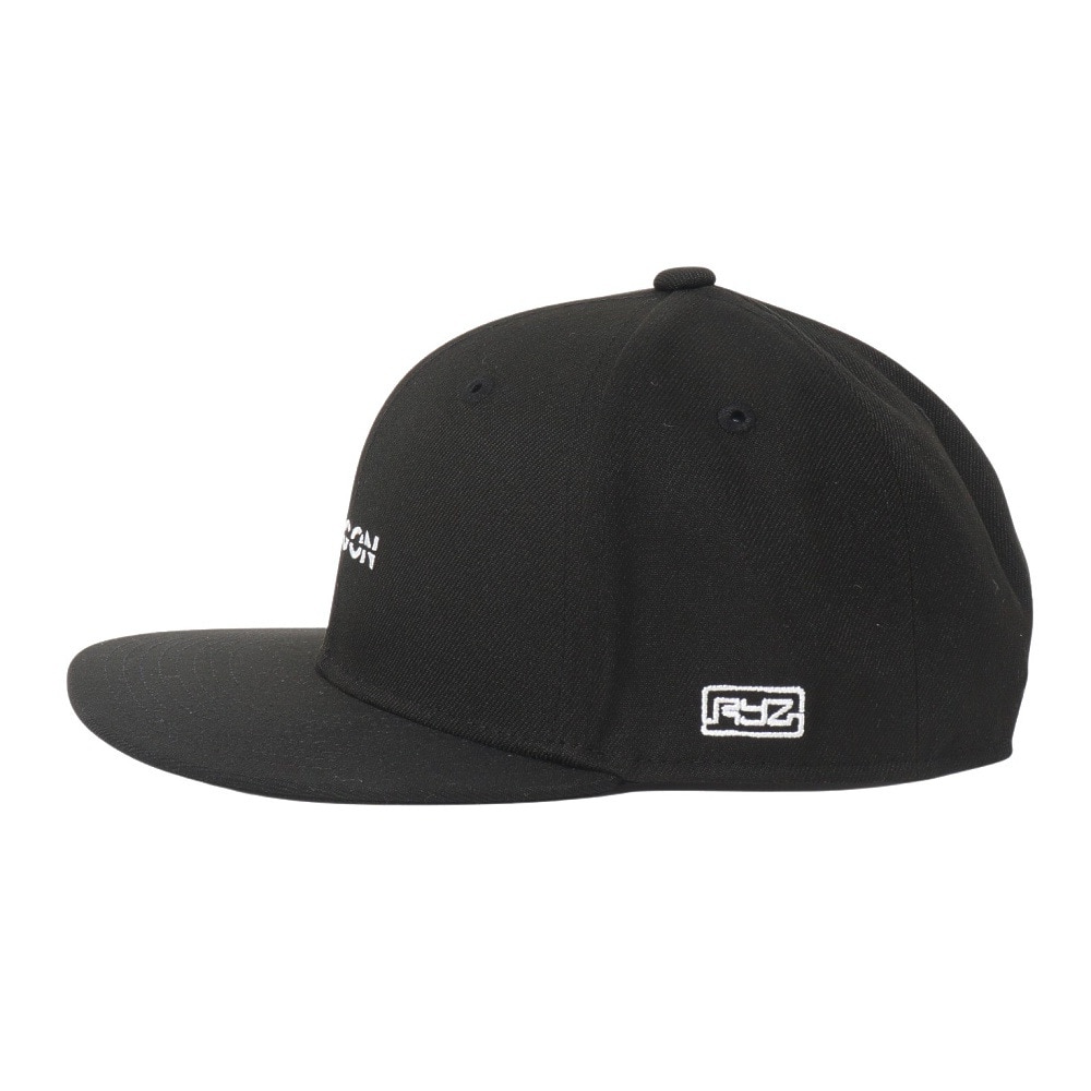 ライズ（RYZ）（メンズ）帽子 コレクションロゴBB キャップ 黒 RZ20ST25SS0044 BLK カジュアル ファッション おしゃれ スト系 お出かけ 旅行 デート ラフ