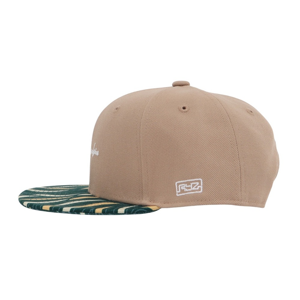 ライズ（RYZ）（メンズ、レディース）帽子 コレクションロゴBB キャップ ベージュ RZ20ST25SS0044 DGRN カジュアル ファッション おしゃれ スト系