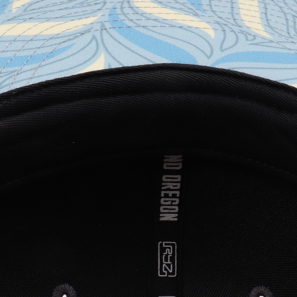 ライズ（RYZ）（メンズ、レディース）帽子 リーフパターン BBキャップ グレー RZ20ST25SS0045 CGRY カジュアル ファッション おしゃれ スト系 シンプル