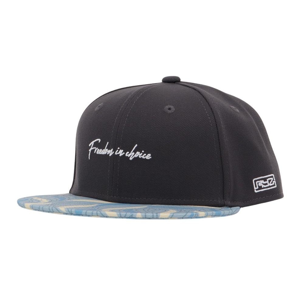 ライズ（RYZ）（メンズ、レディース）帽子 リーフパターン BBキャップ グレー RZ20ST25SS0045 CGRY カジュアル ファッション おしゃれ スト系 シンプル