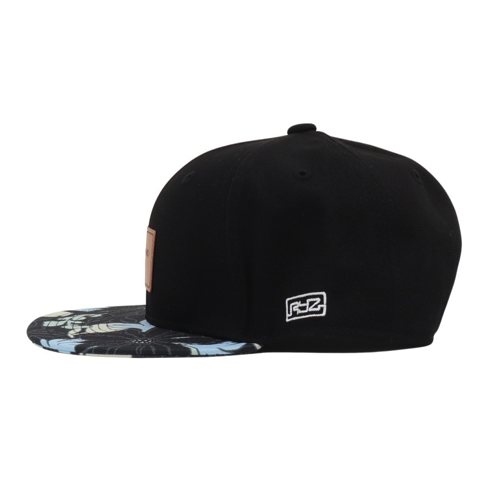 ライズ（RYZ）（メンズ、レディース）帽子 フラワーパターン ベースボールキャップ RZ20ST25SS0046 BLK カジュアル ファッション おしゃれ スト系 