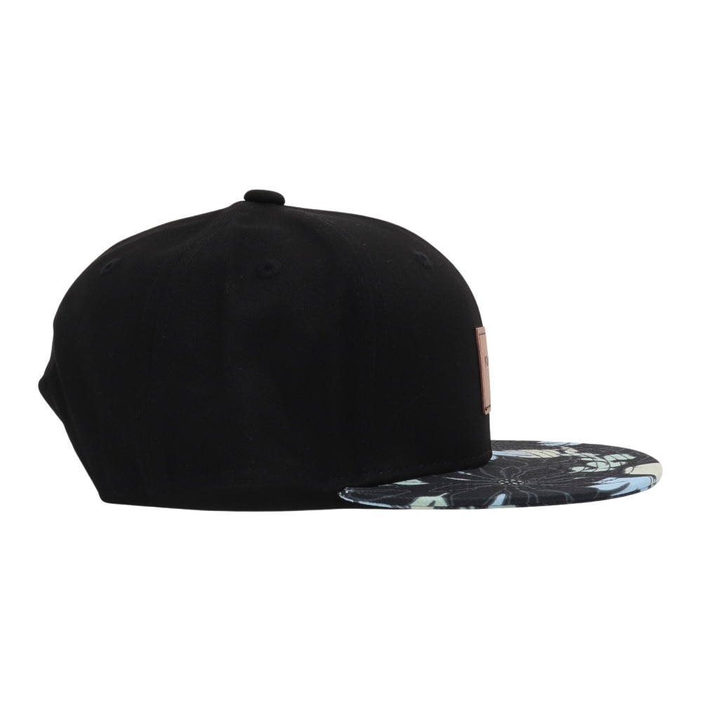 ライズ（RYZ）（メンズ、レディース）帽子 フラワーパターン ベースボールキャップ RZ20ST25SS0046 BLK カジュアル ファッション おしゃれ スト系 