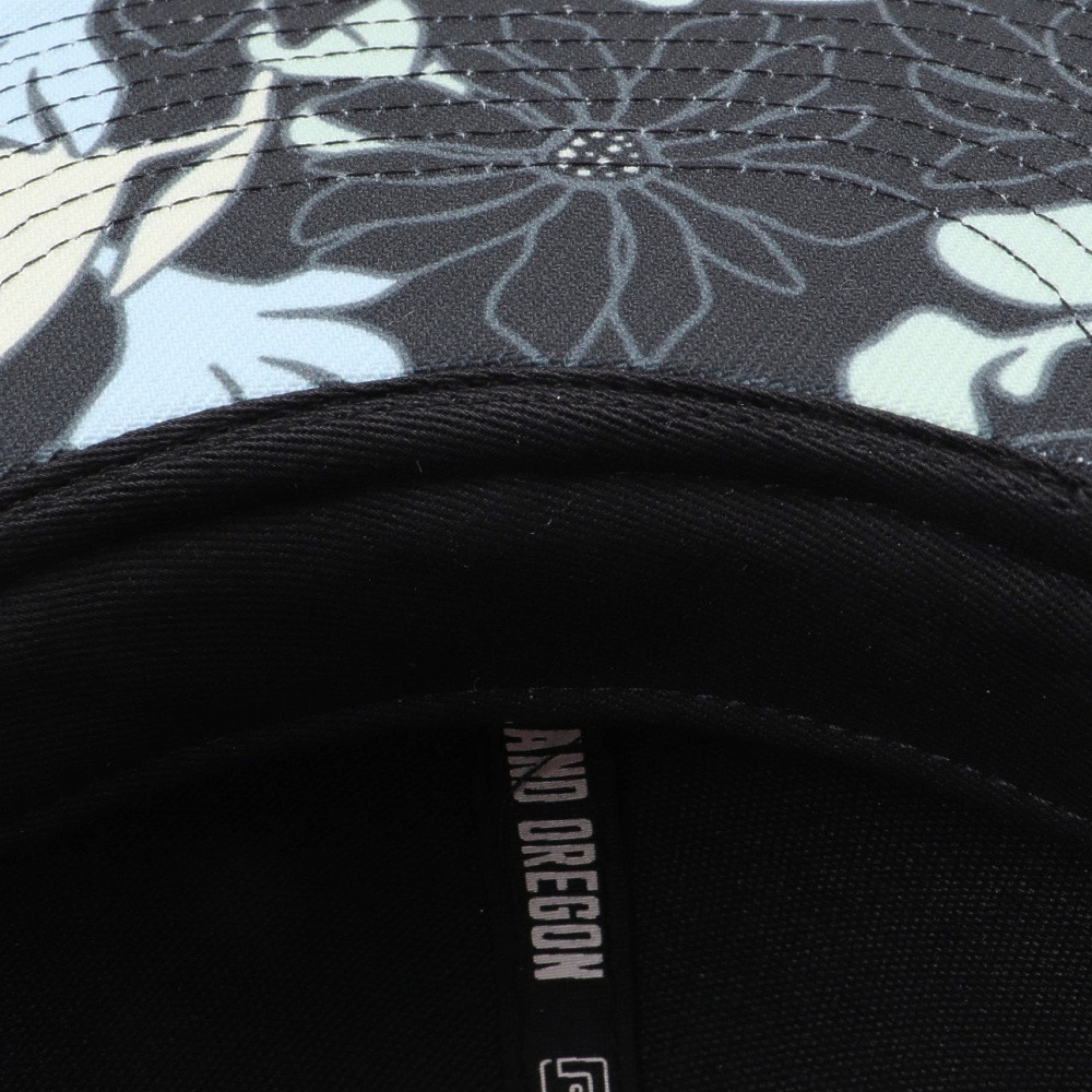 ライズ（RYZ）（メンズ、レディース）帽子 フラワーパターン ベースボールキャップ RZ20ST25SS0046 BLK カジュアル ファッション おしゃれ スト系 
