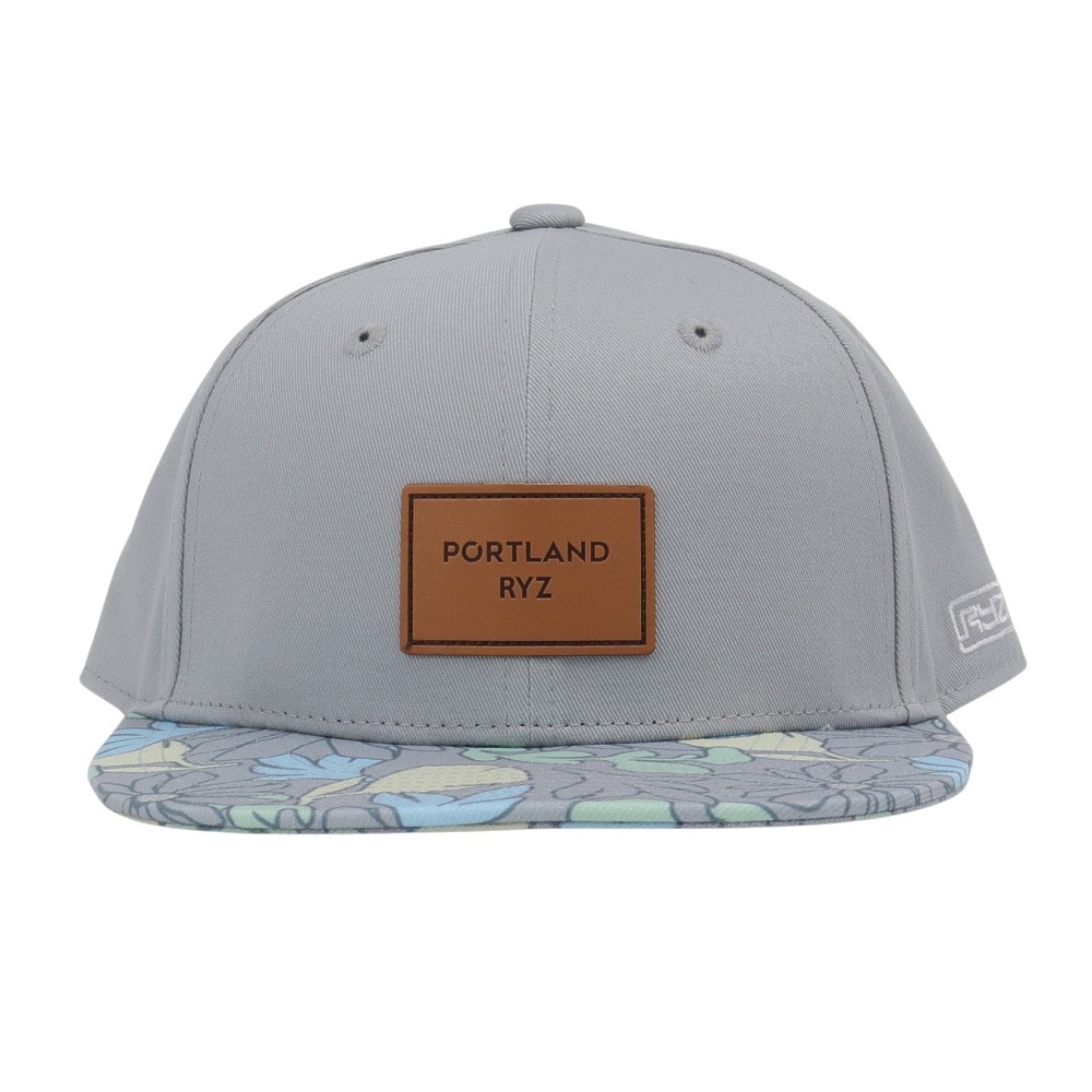 ライズ（RYZ）（メンズ、レディース）帽子 フラワーパターン ベースボールキャップ グレー RZ20ST25SS0046 GRY カジュアル ファッション おしゃれ スト系