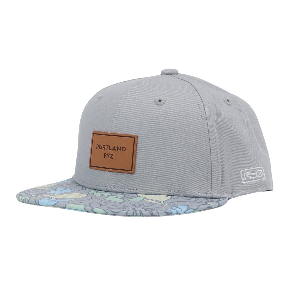 ライズ（RYZ）（メンズ、レディース）帽子 フラワーパターン ベースボールキャップ グレー RZ20ST25SS0046 GRY カジュアル ファッション おしゃれ スト系