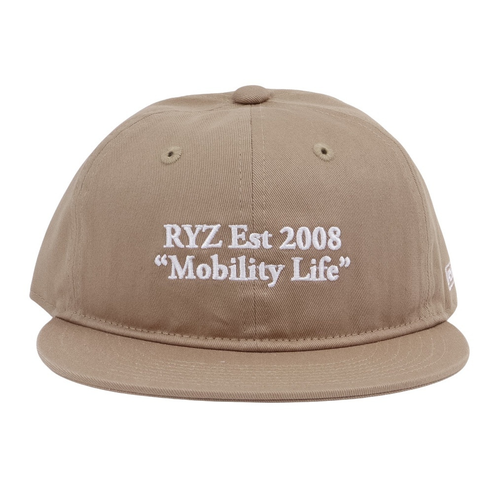 ライズ（RYZ）（メンズ）帽子 モビライロゴBBキャップ ベージュ RZ20ST25SS0047 BEG ファッション おしゃれ スト系 カジュアル シンプル 外出 お出かけ