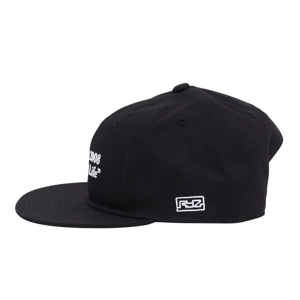 ライズ（RYZ）（メンズ）帽子 モビライロゴBBキャップ 黒 RZ20ST25SS0047 BLK ファッション おしゃれ スト系 カジュアル シンプル 外出 お出かけ