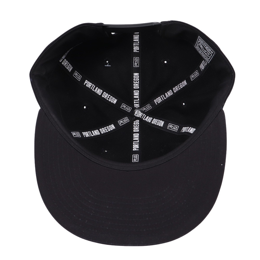 ライズ（RYZ）（メンズ）帽子 モビライロゴBBキャップ 黒 RZ20ST25SS0047 BLK ファッション おしゃれ スト系 カジュアル シンプル 外出 お出かけ