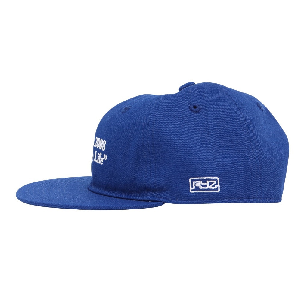 ライズ（RYZ）（メンズ）帽子 モビライロゴBBキャップ 青 RZ20ST25SS0047 BLU ファッション おしゃれ スト系 カジュアル シンプル 外出 お出かけ