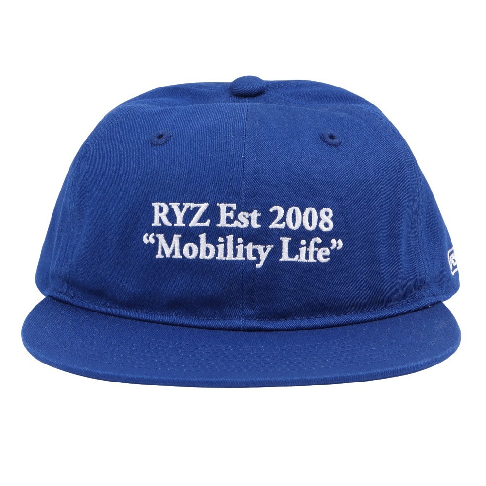 ライズ（RYZ）（メンズ）帽子 モビライロゴBBキャップ 青 RZ20ST25SS0047 BLU ファッション おしゃれ スト系 カジュアル シンプル 外出 お出かけ