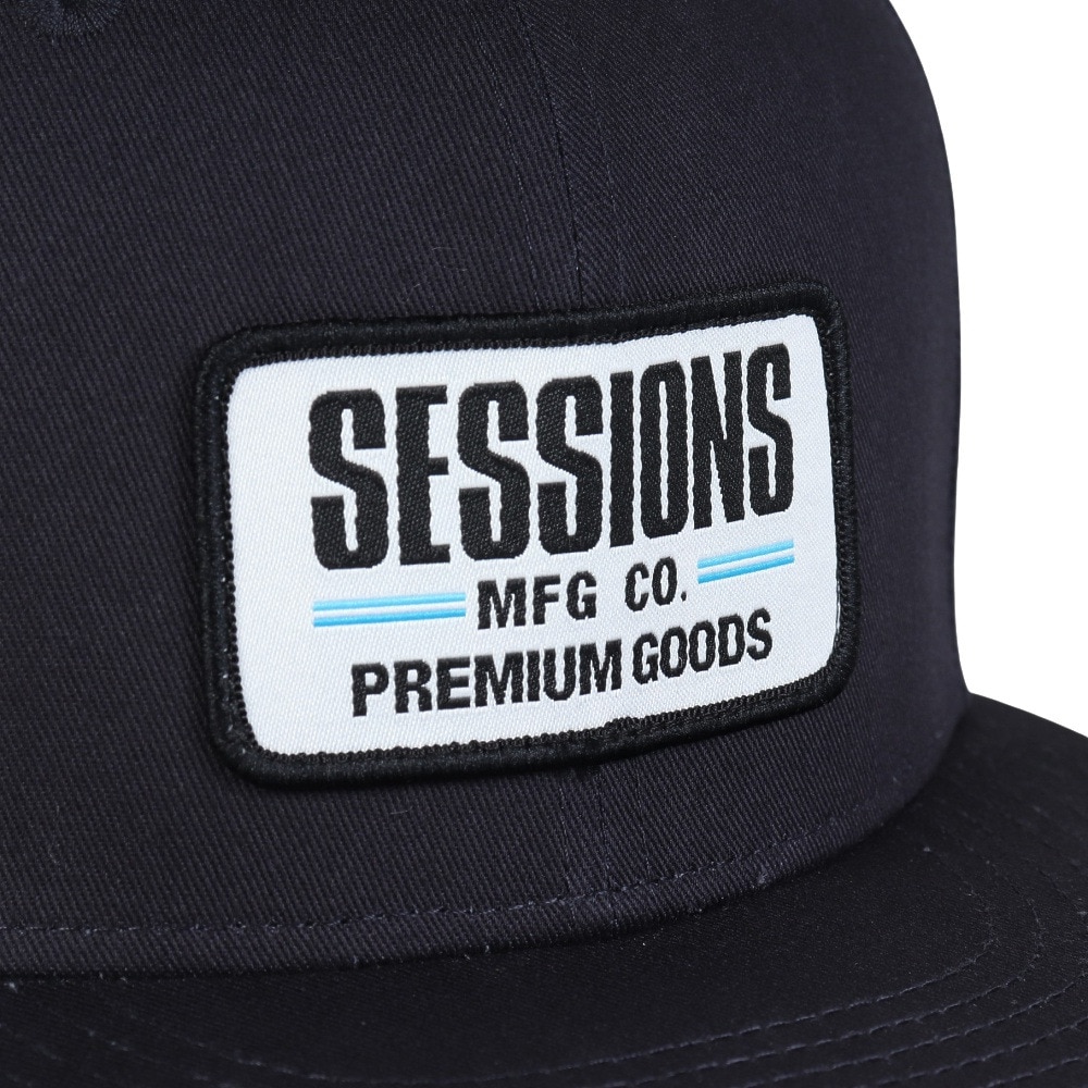セッションズ（SESSIONS）（メンズ）帽子 ワッペン ベースボールキャップ 25080289 紺 NVY 日除け 日焼け対策 スポーツキャップ ファッション おしゃれ