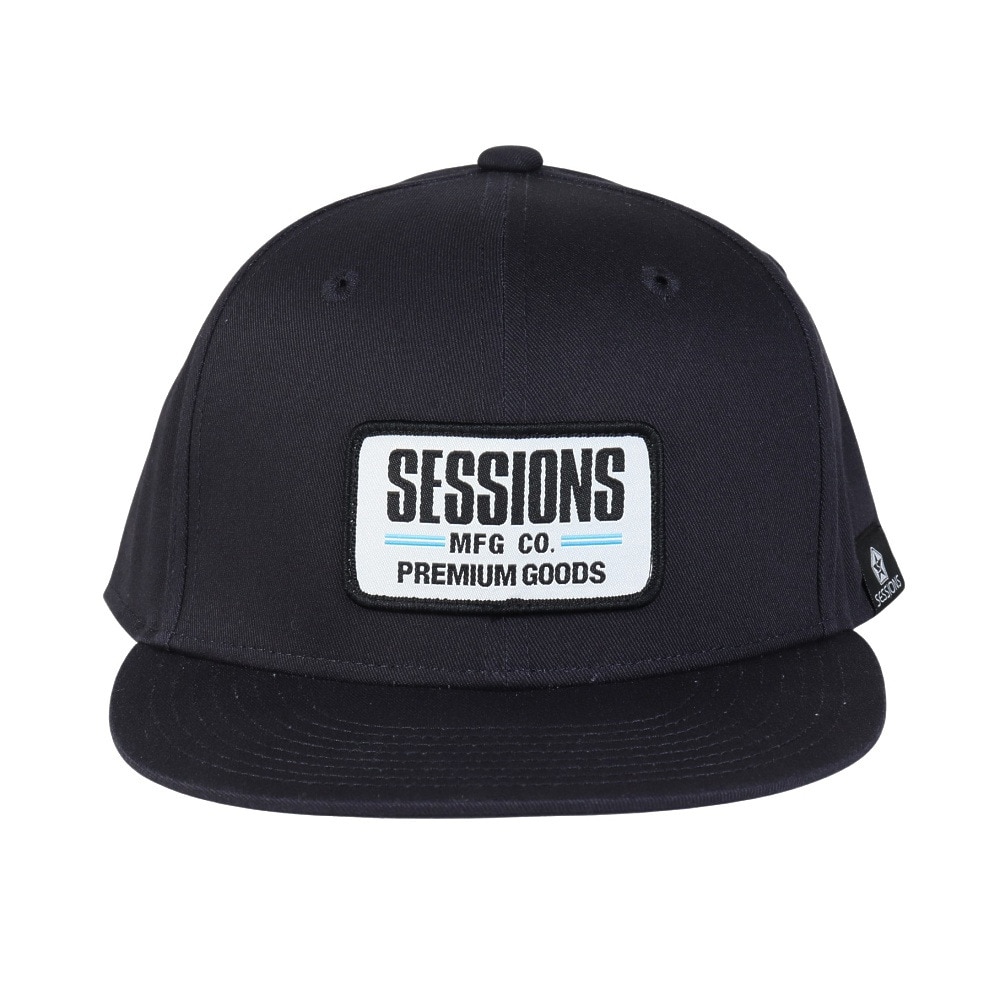 セッションズ（SESSIONS）（メンズ）帽子 ワッペン ベースボールキャップ 25080289 紺 NVY 日除け 日焼け対策 スポーツキャップ ファッション おしゃれ