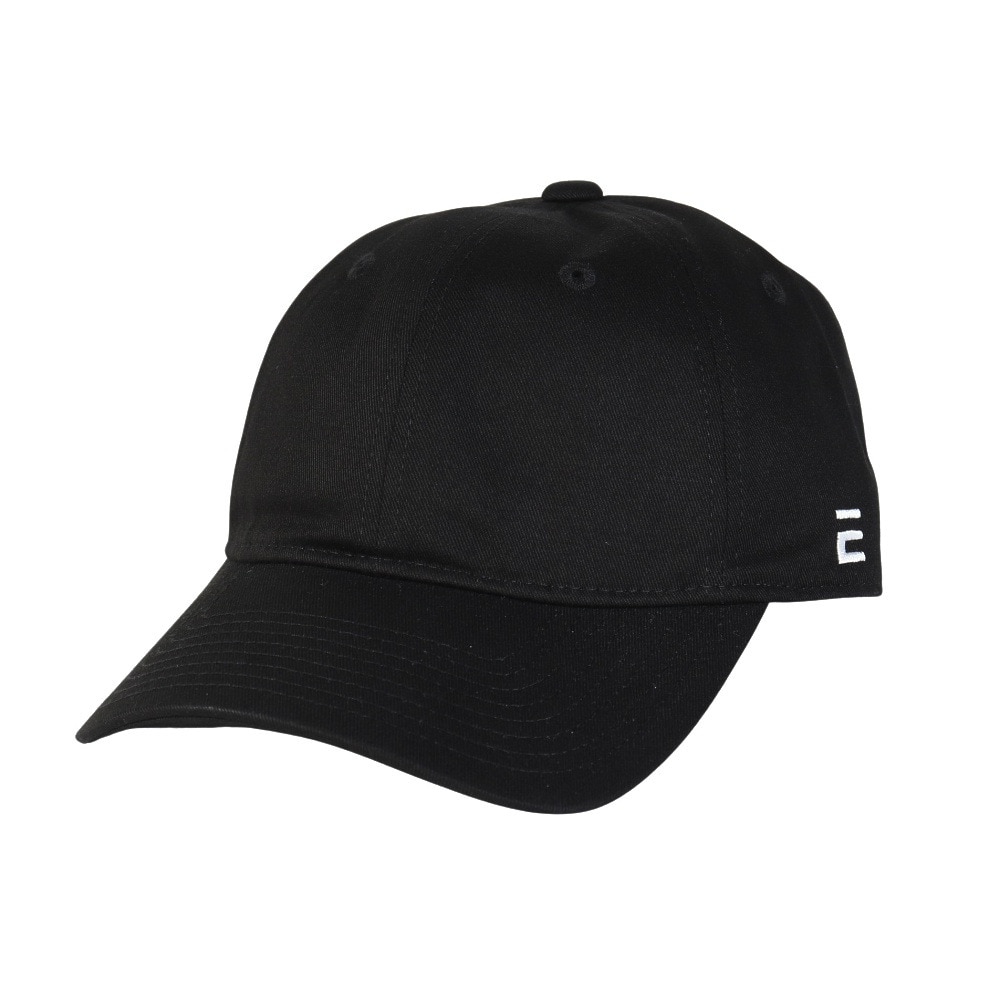 エルケクス（ELKEX）（メンズ）ベーシックキャップ 黒 EXM5SP0031 BLK スポーツキャップ ファッションおしゃれ カジュアル シンプル 無地 日焼け対策 