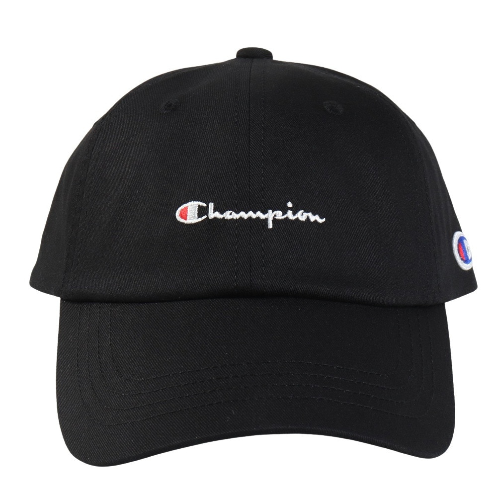 チャンピオン-ヘリテイジ（CHAMPION-HERITAGE）（メンズ、レディース）帽子 ツイルスクリプト キャップ 黒 57-59cm C8-B713C 090 スポーツキャップ