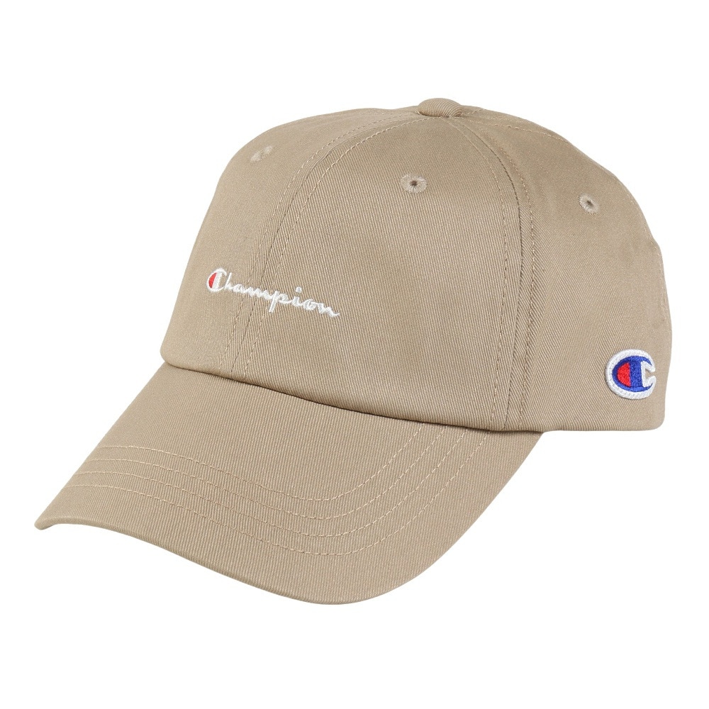 チャンピオン-ヘリテイジ（CHAMPION-HERITAGE）（メンズ、レディース）帽子 ツイルスクリプト キャップ ベージュ 57-59cm C8-B713C 780 スポーツキャップ