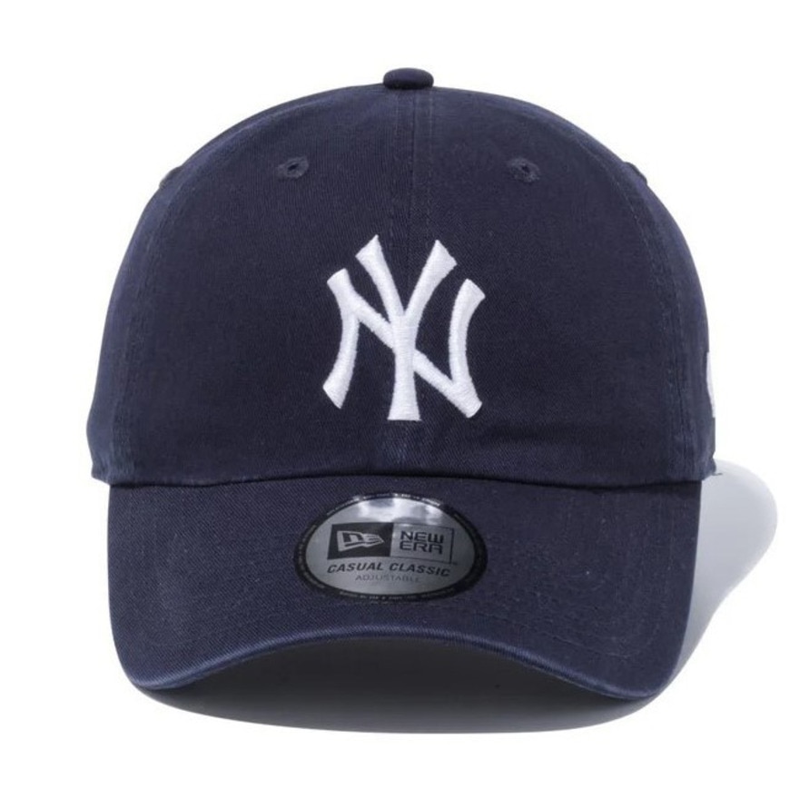 ニューエラ（NEW ERA）（メンズ、レディース）カジュアルクラシック ニューヨーク・ヤンキース キャップ 14524765 56.8-60.6cm ネイビー
