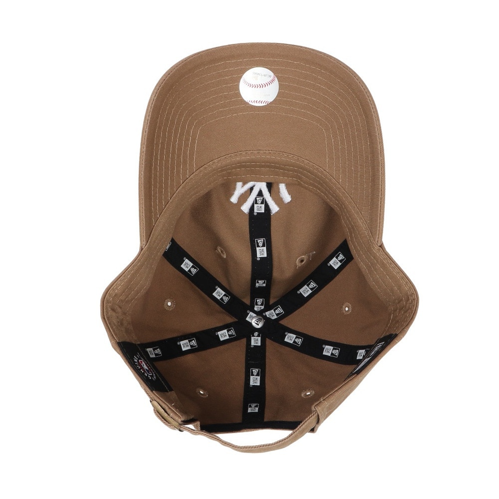 ニューエラ（NEW ERA）（メンズ、レディース）キャップ カジュアルクラシック ニューヨーク・ヤンキース 14524766 帽子 55.8cm-59.6cm カーキ