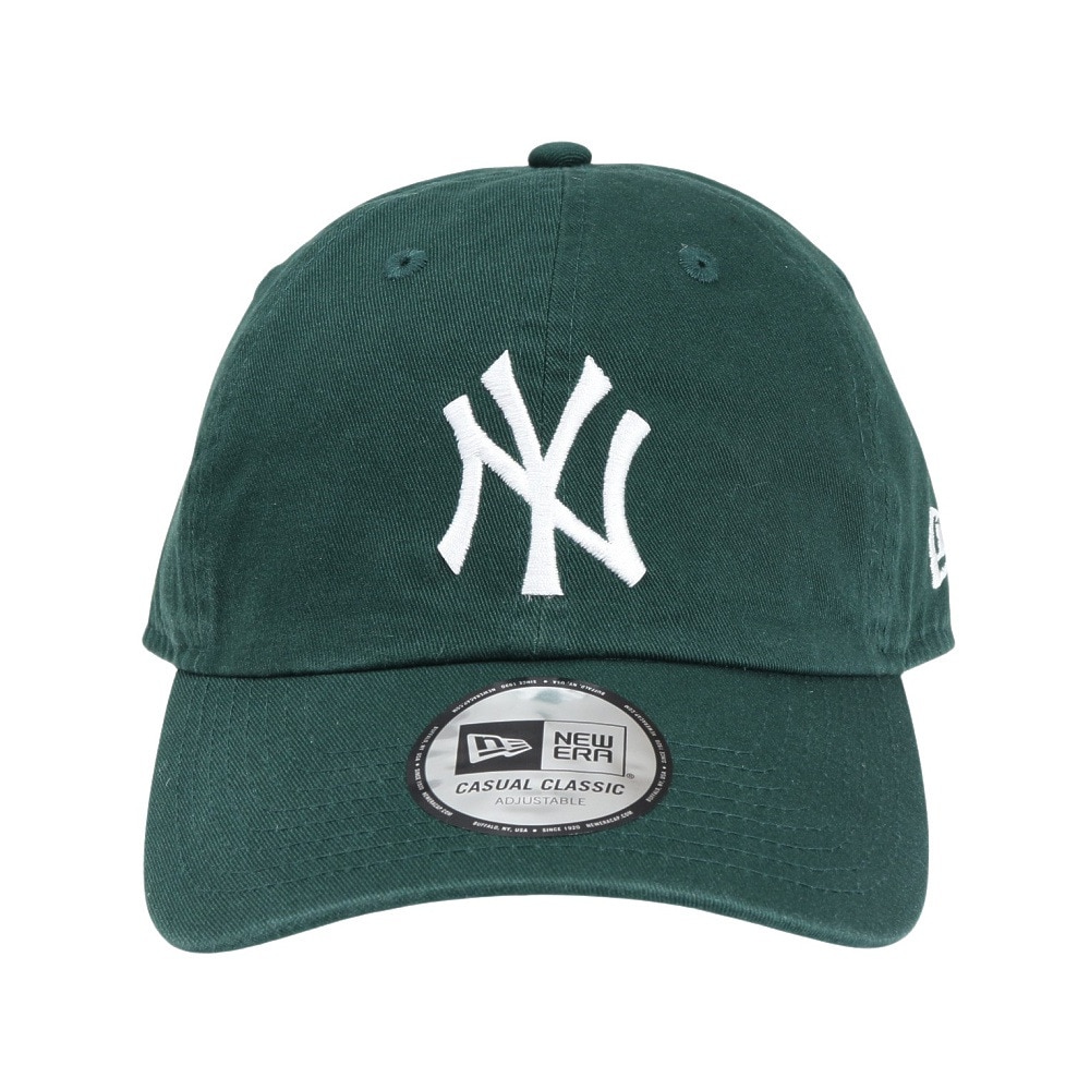 ニューエラ（NEW ERA）（メンズ、レディース）キャップ カジュアルクラシック ニューヨーク・ヤンキース 14524768 帽子 55.8cm-59.6cm 緑