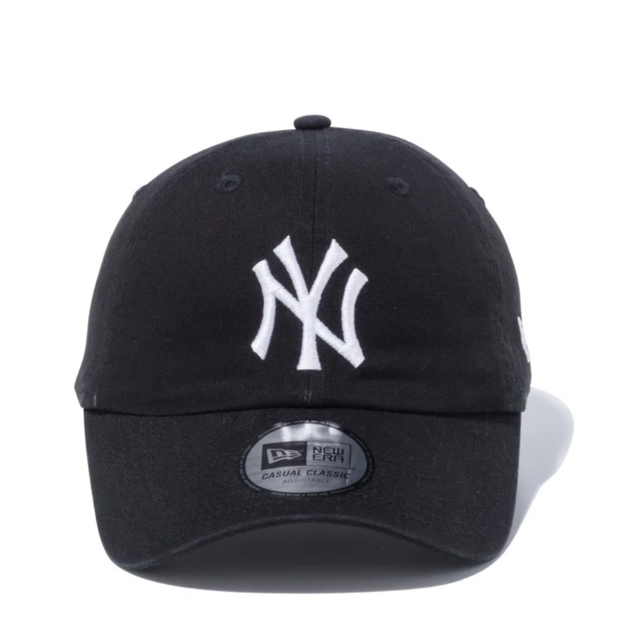 ニューエラ（NEW ERA）（メンズ、レディース）キャップ カジュアルクラシック ニューヨーク ヤンキース 14524769 55.8-59.6cm 黒 