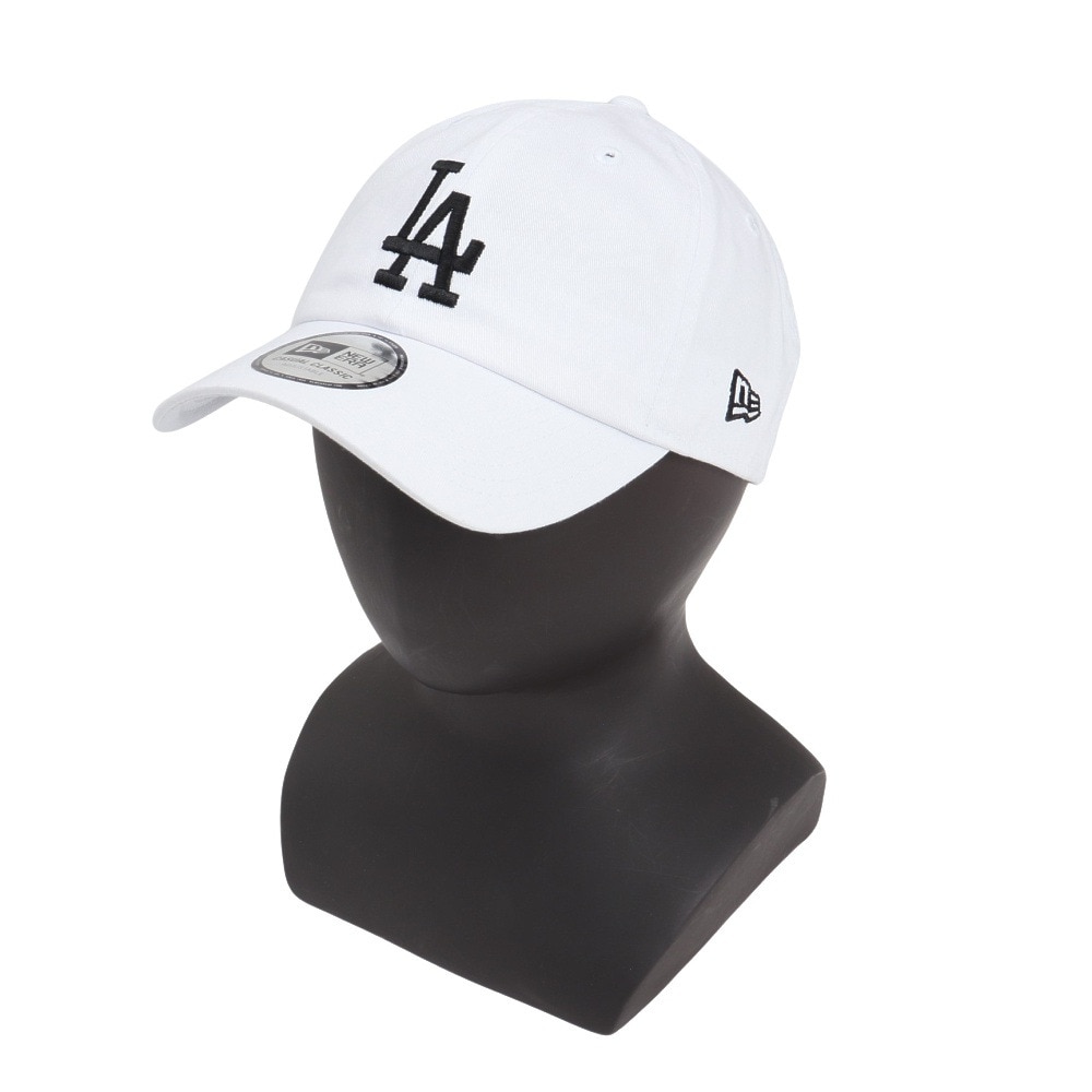 ニューエラ（NEW ERA）（メンズ、レディース）キャップ カジュアルクラシック ロサンゼルス・ドジャース 14524773 帽子 55.8cm-59.6cm 白