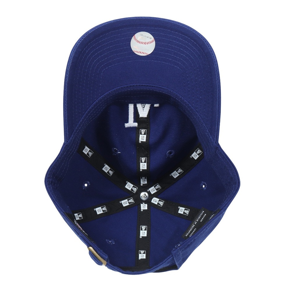 ニューエラ（NEW ERA）（メンズ、レディース）キャップ カジュアルクラシック ロサンゼルス ドジャース 14524776 55.8-59.6cm 青