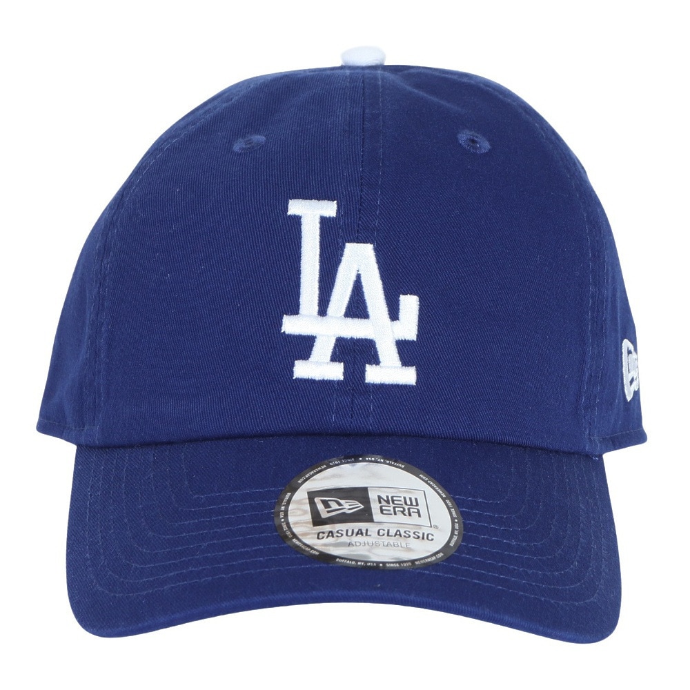 ニューエラ（NEW ERA）（メンズ、レディース）キャップ カジュアルクラシック ロサンゼルス ドジャース 14524776 55.8-59.6cm 青