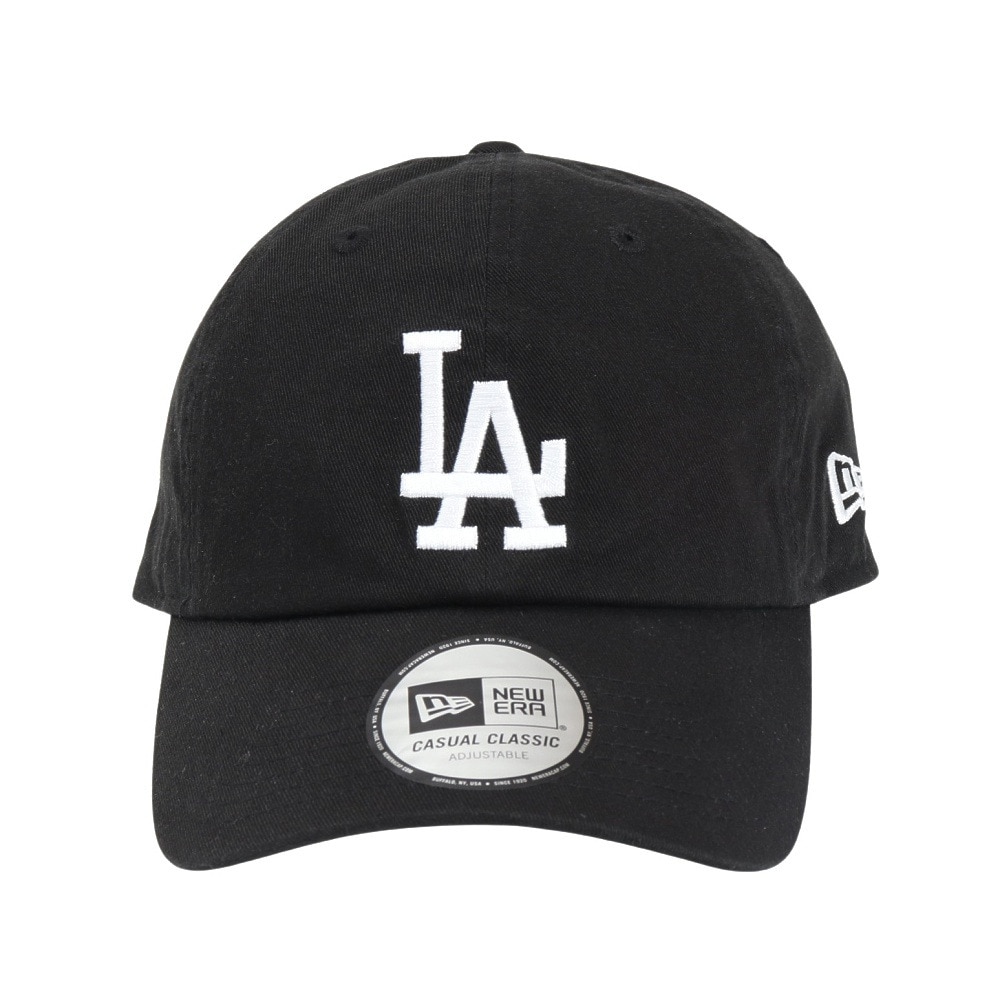 ニューエラ（NEW ERA）（メンズ、レディース）キャップ カジュアルクラシック ロサンゼルス ドジャース 14524777 55.8-59.6cm 黒 