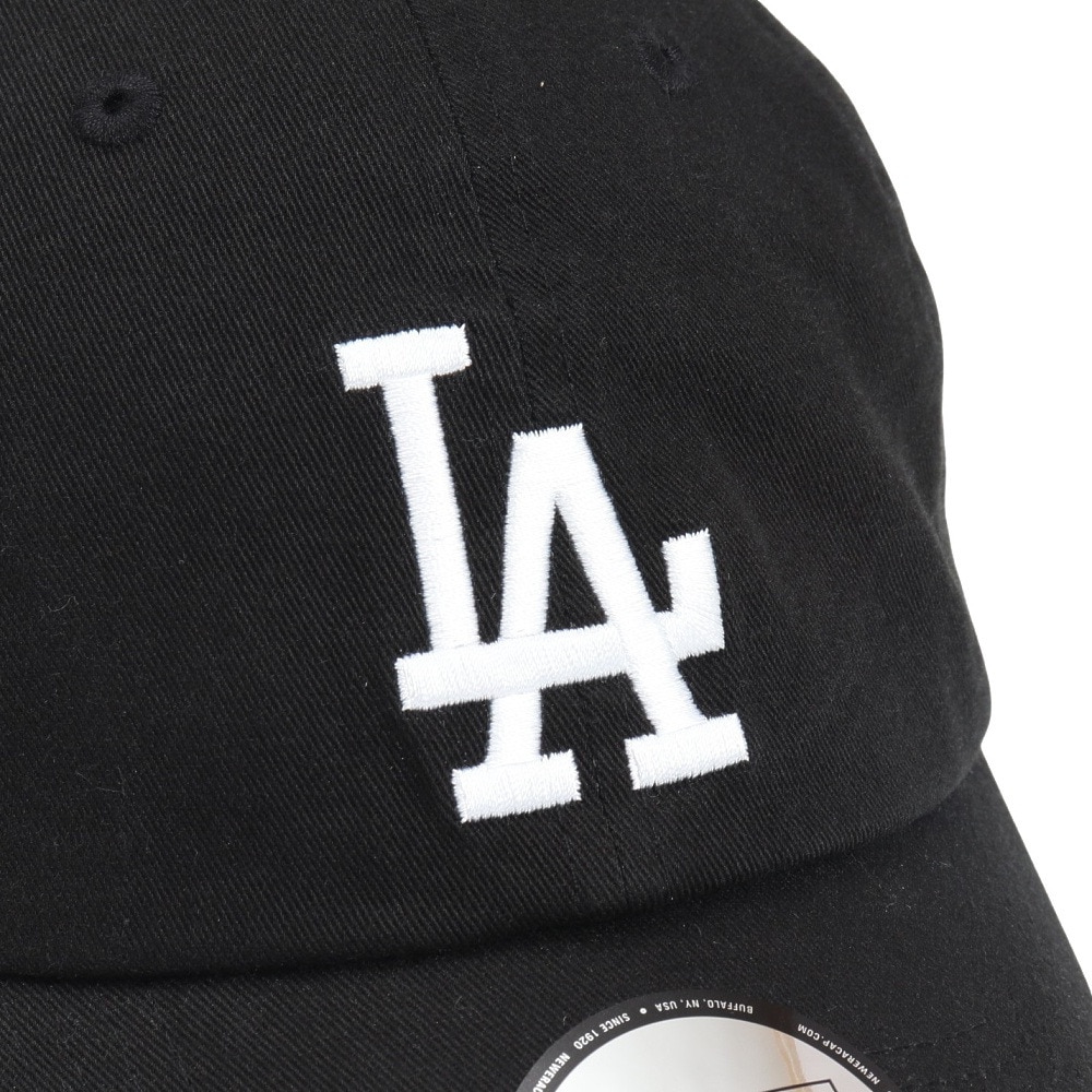 ニューエラ（NEW ERA）（メンズ、レディース）キャップ カジュアルクラシック ロサンゼルス ドジャース 14524777 55.8-59.6cm 黒 