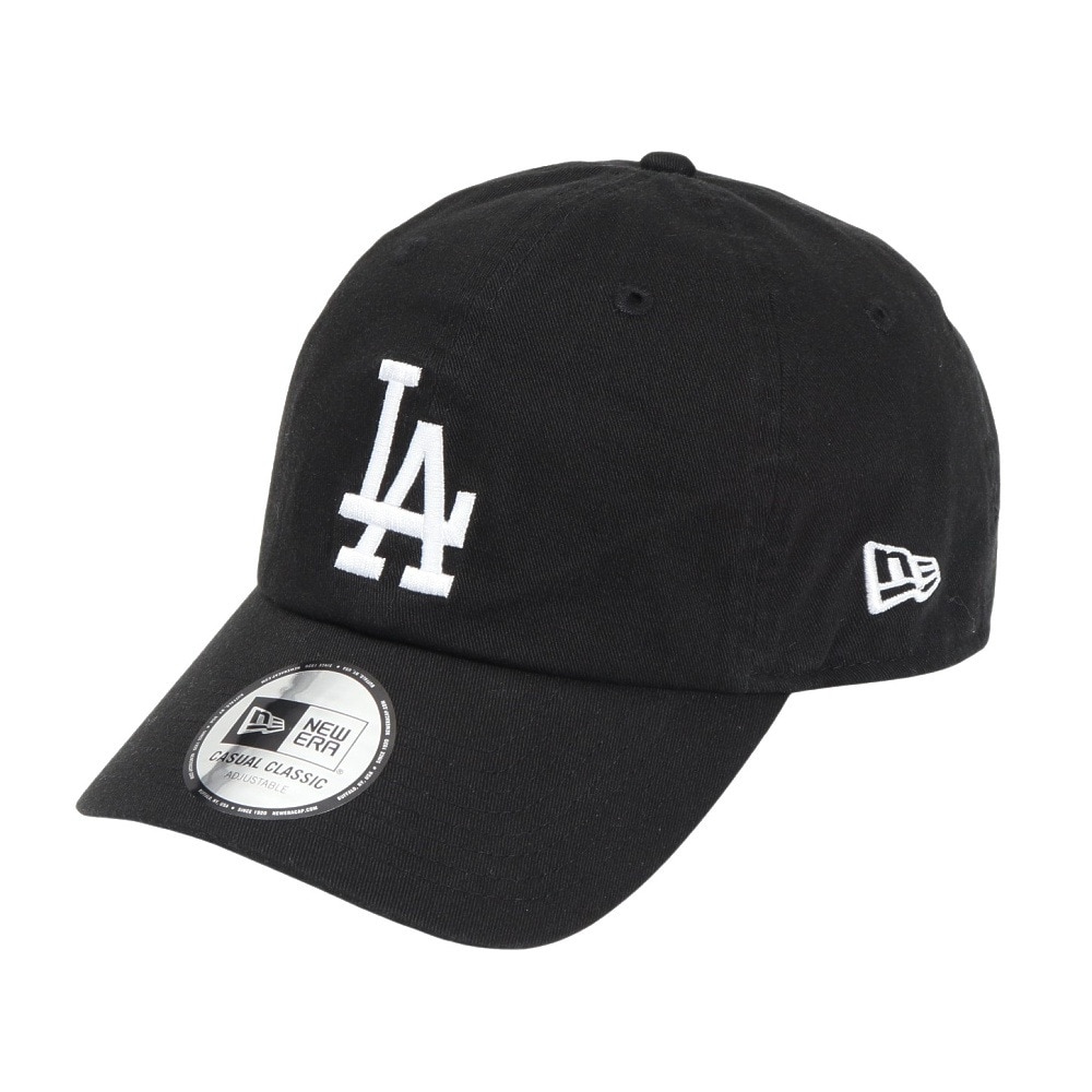 ニューエラ（NEW ERA）（メンズ、レディース）キャップ カジュアルクラシック ロサンゼルス ドジャース 14524777 55.8-59.6cm 黒 