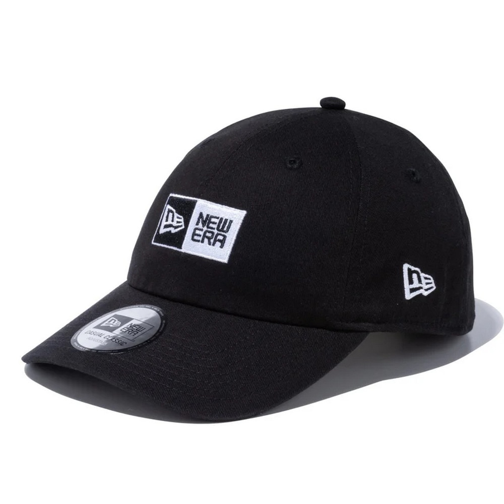 ニューエラ（NEW ERA）（メンズ、レディース）カジュアルクラシック ボックスロゴ キャップ 14524780 55.8-59.6cm  黒