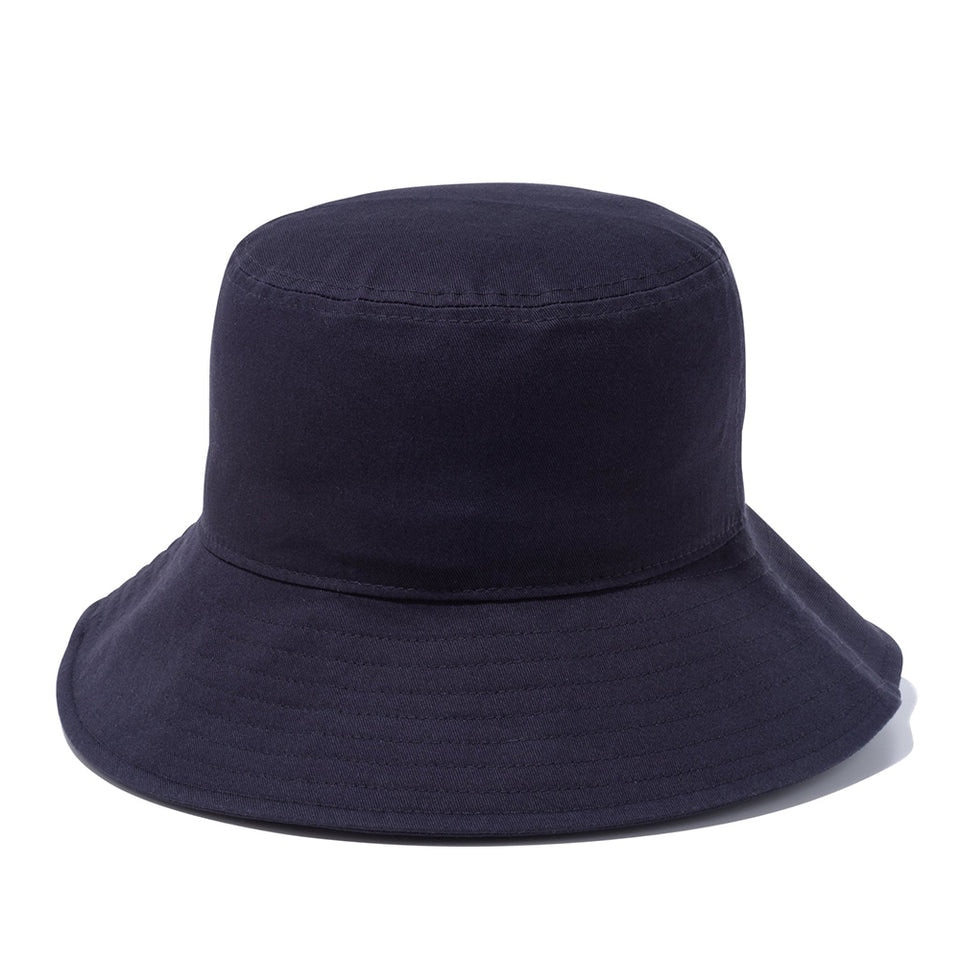 ニューエラ（NEW ERA）（メンズ、レディース）帽子 ハット バケット03 ベーシック ノンウォッシュコットン 紺 S-Lサイズ 14524822 バケハ フェス 日よけ