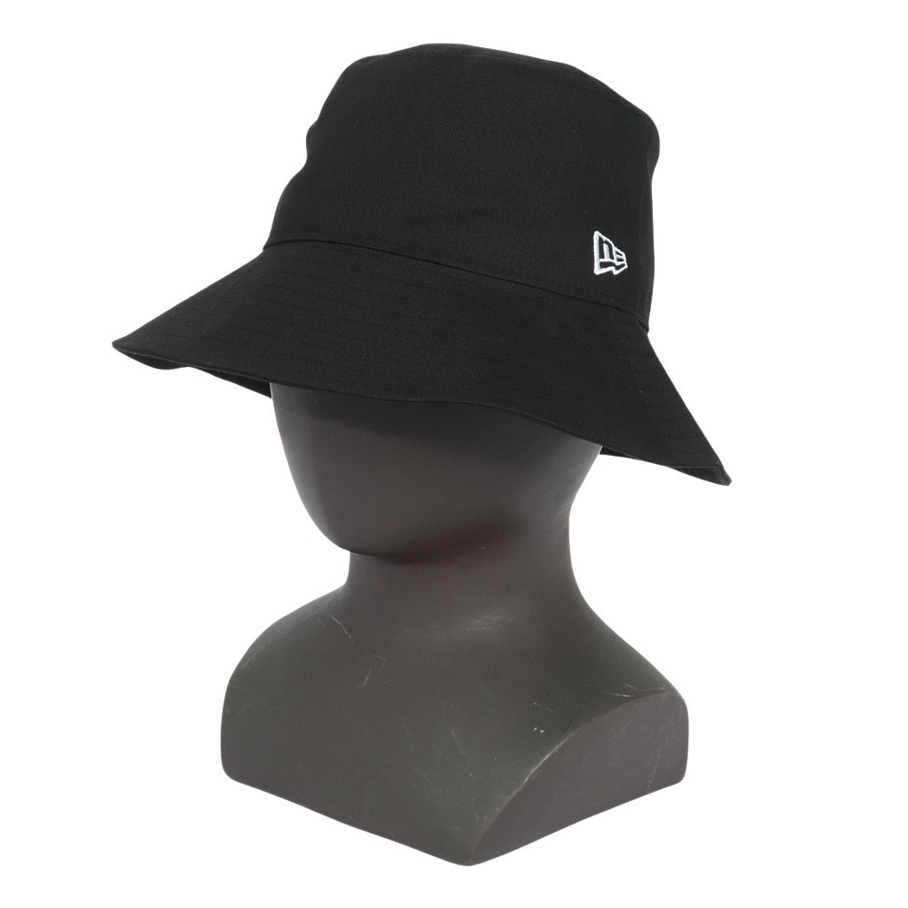 ニューエラ（NEW ERA）（メンズ、レディース）帽子 バケット03 ベーシック ノンウォッシュコットン 14524824 バケハ 57cm-59cm 黒