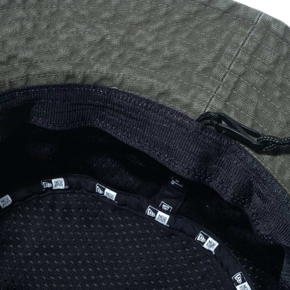ニューエラ（NEW ERA）（メンズ、レディース）帽子 アドベンチャーハット ベーシック ダックコットン 14524832 57cm-59cm オリーブ