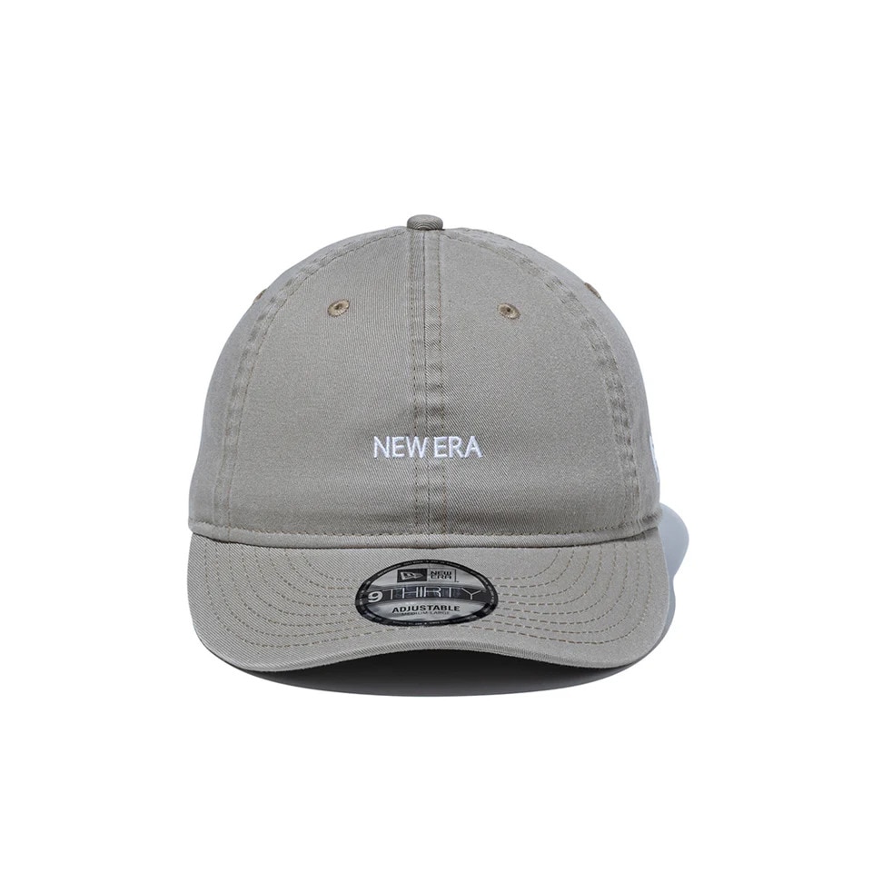 ニューエラ（NEW ERA）（メンズ、レディース）帽子 9THIRTY NEW ERA ミニロゴ ウォッシュドコットン キャップ グレー 57.7-60.6cm 14525048 ユニセックス