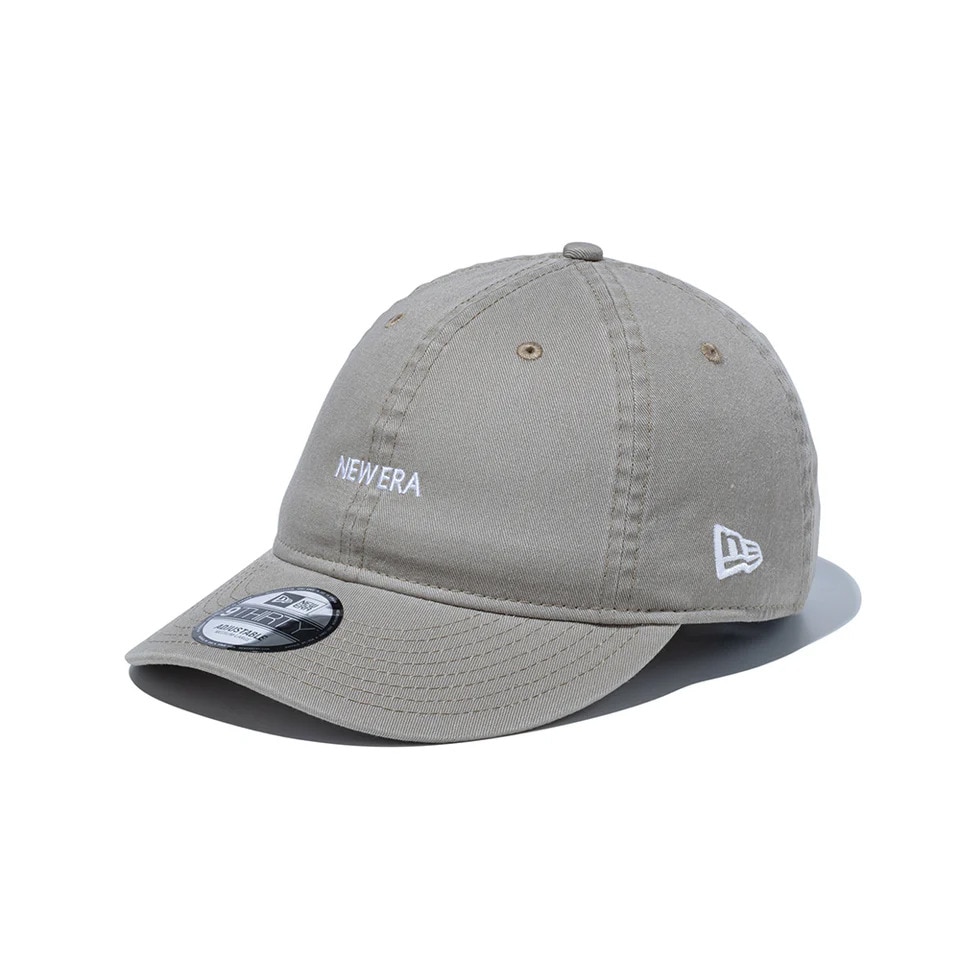 ニューエラ（NEW ERA）（メンズ、レディース）帽子 9THIRTY NEW ERA ミニロゴ ウォッシュドコットン キャップ グレー 57.7-60.6cm 14525048 ユニセックス