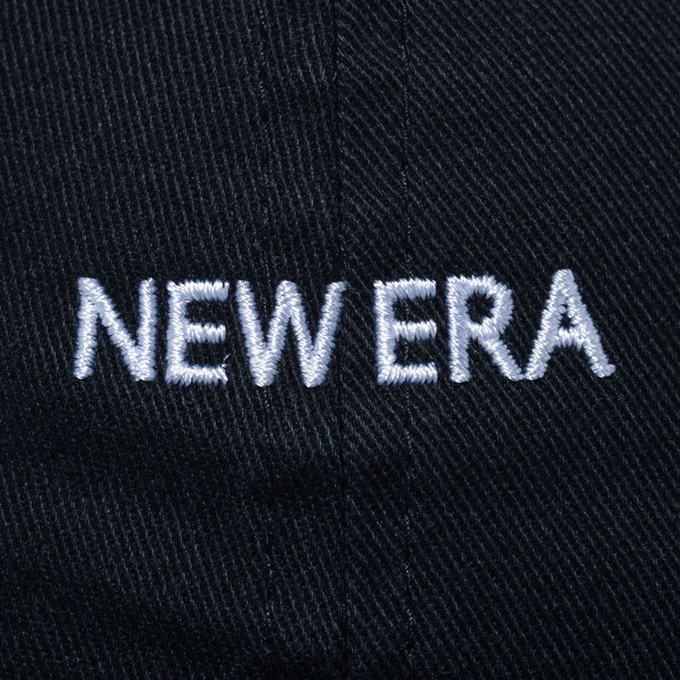ニューエラ（NEW ERA）（メンズ、レディース）帽子 9THIRTY NEW ERA ミニロゴ ウォッシュドコットン キャップ 黒 57.7-60.6cm 14525050 ユニセックス