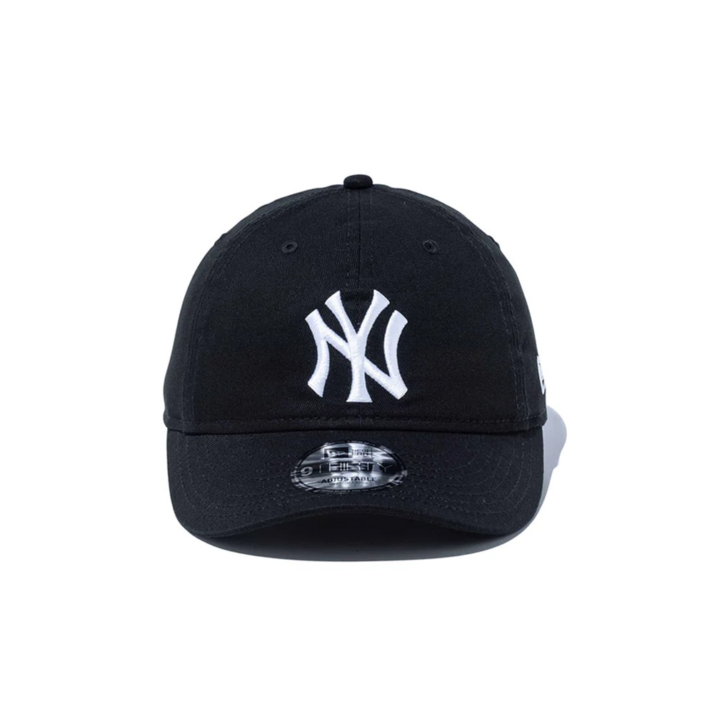 ニューエラ（NEW ERA）（メンズ、レディース）帽子 9THIRTY ニューヨーク・ヤンキース ノンウォッシュコットン キャップ 紺 Mサイズ 14525053 サイズ調整可