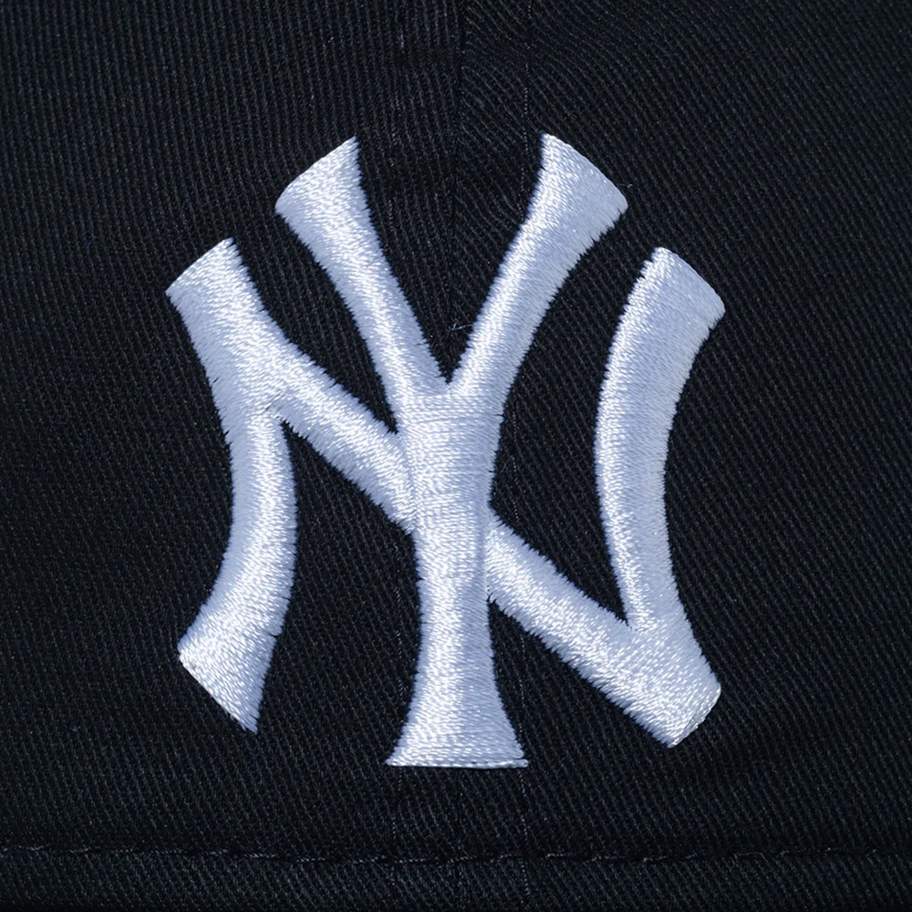ニューエラ（NEW ERA）（メンズ、レディース）帽子 9THIRTY ニューヨーク・ヤンキース ノンウォッシュコットン キャップ 紺 Mサイズ 14525053 サイズ調整可