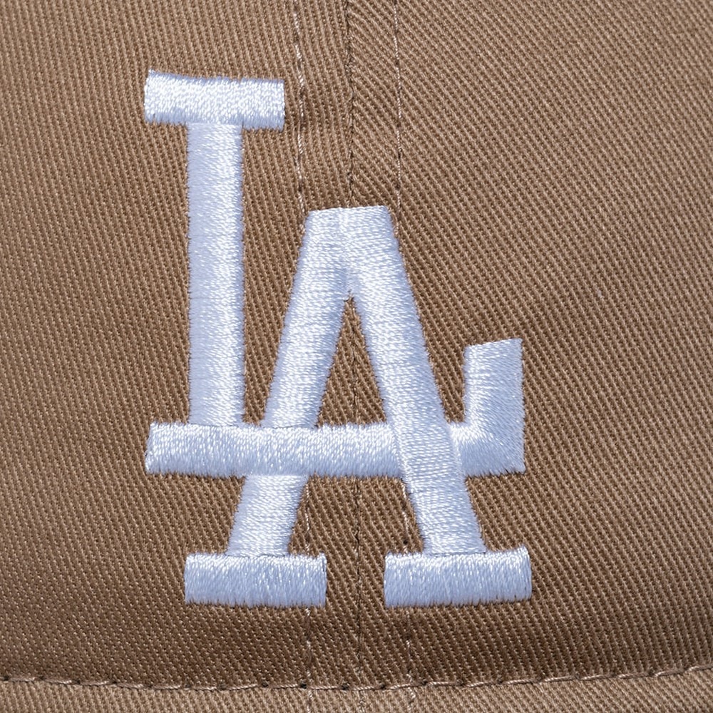 ニューエラ（NEW ERA）（メンズ、レディース）帽子 キャップ 930 ロサンゼルス・ドジャース ノンウォッシュコットン カーキ 57-61cm 14525057 スポーツキャップ