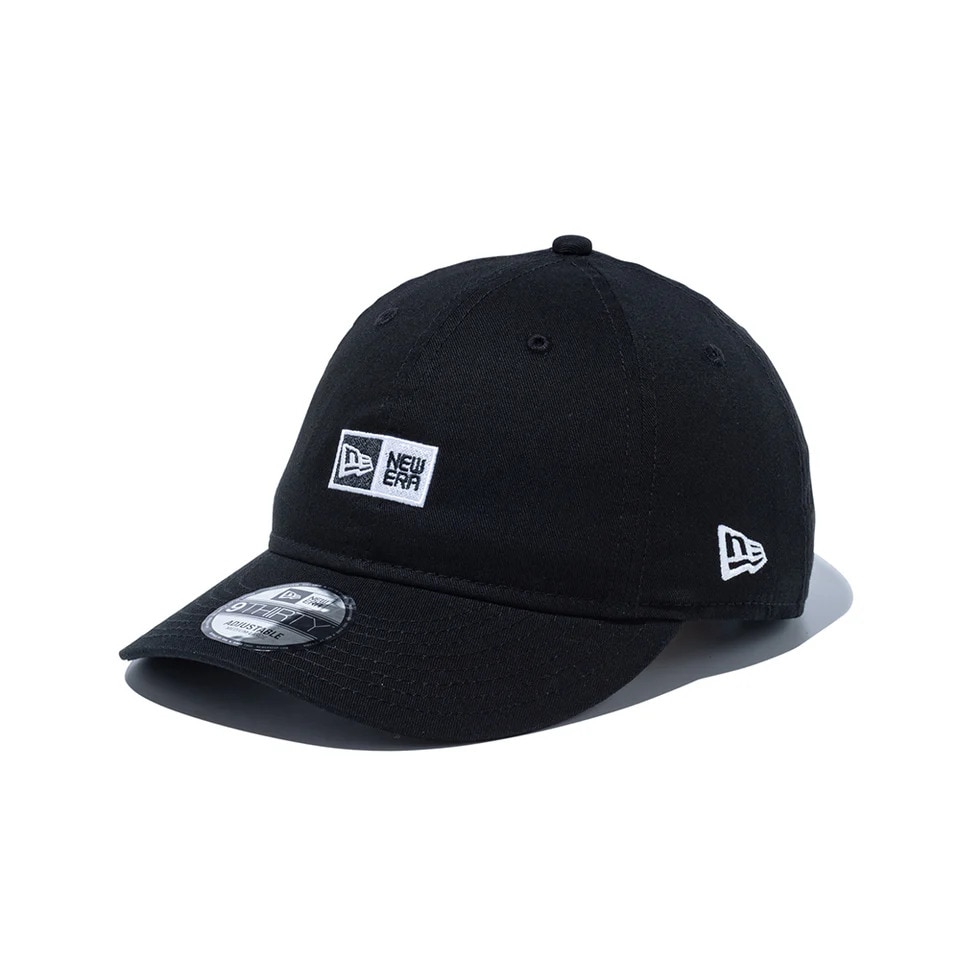 ニューエラ（NEW ERA）（メンズ、レディース）帽子 キャップ 9THIRTY ボックスロゴ Mサイズ 14525060 カーブバイザー カジュアル サイズ調整可 男女兼用 