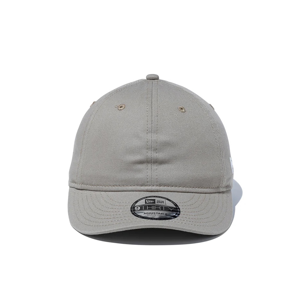ニューエラ（NEW ERA）（メンズ）キャップ 9THIRTY ベーシック ノンウォッシュコットン グレー Mサイズ 14525061 ロゴ無し 無地 シンプル おしゃれ 