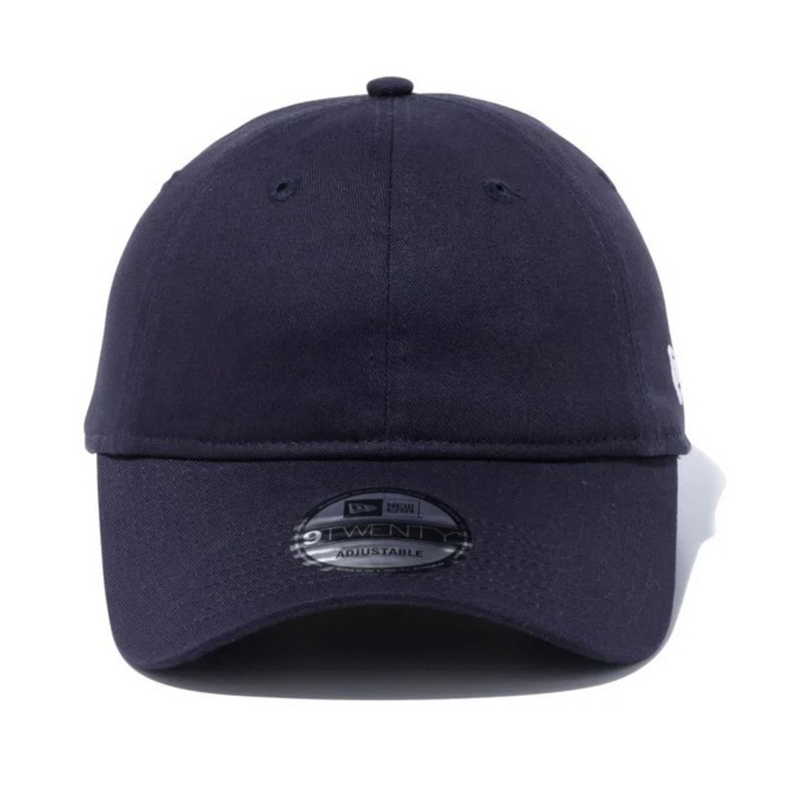 ニューエラ（NEW ERA）（メンズ、レディース）帽子 9TWENTY ロングバイザー ノンウォッシュコットン ベーシック キャップ 14525070 57.0-61.0cm 紺