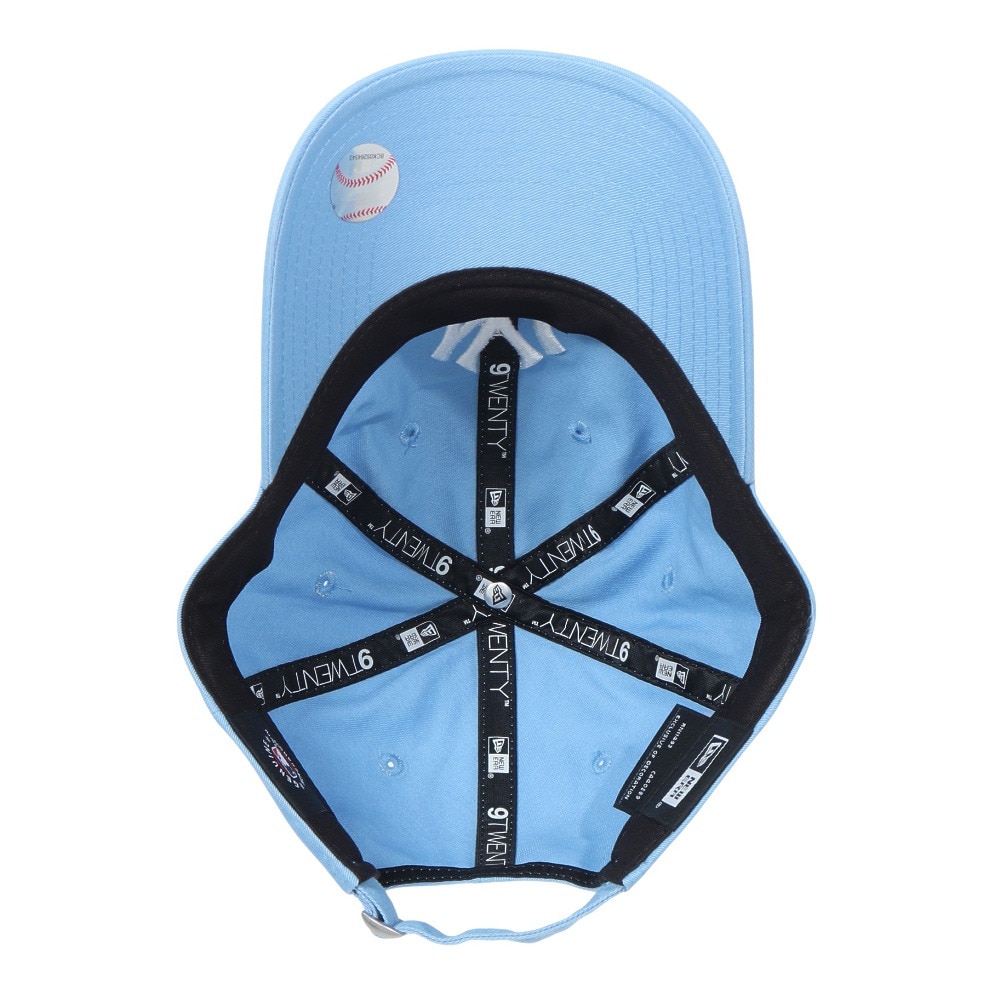 ニューエラ（NEW ERA）（メンズ、レディース）帽子 キャップ 9TWENTY ニューヨーク・ヤンキース ウォッシュドコットン 14525106 57cm-61cm 青