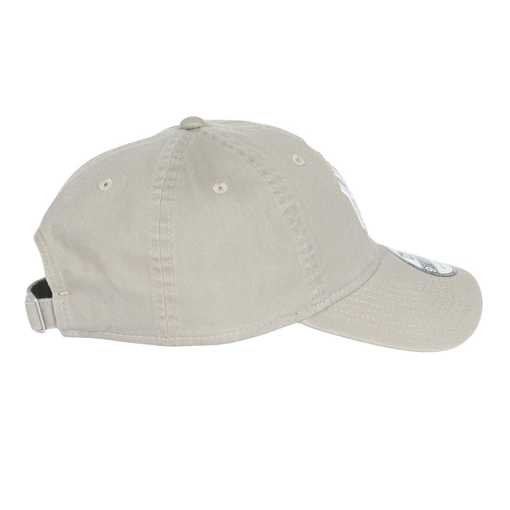 ニューエラ（NEW ERA）（メンズ、レディース）キャップ 9TWENTY ニューヨーク ヤンキース ウォッシュドコットン ぺブル×ホワイト 14525108 帽子 Mサイズ