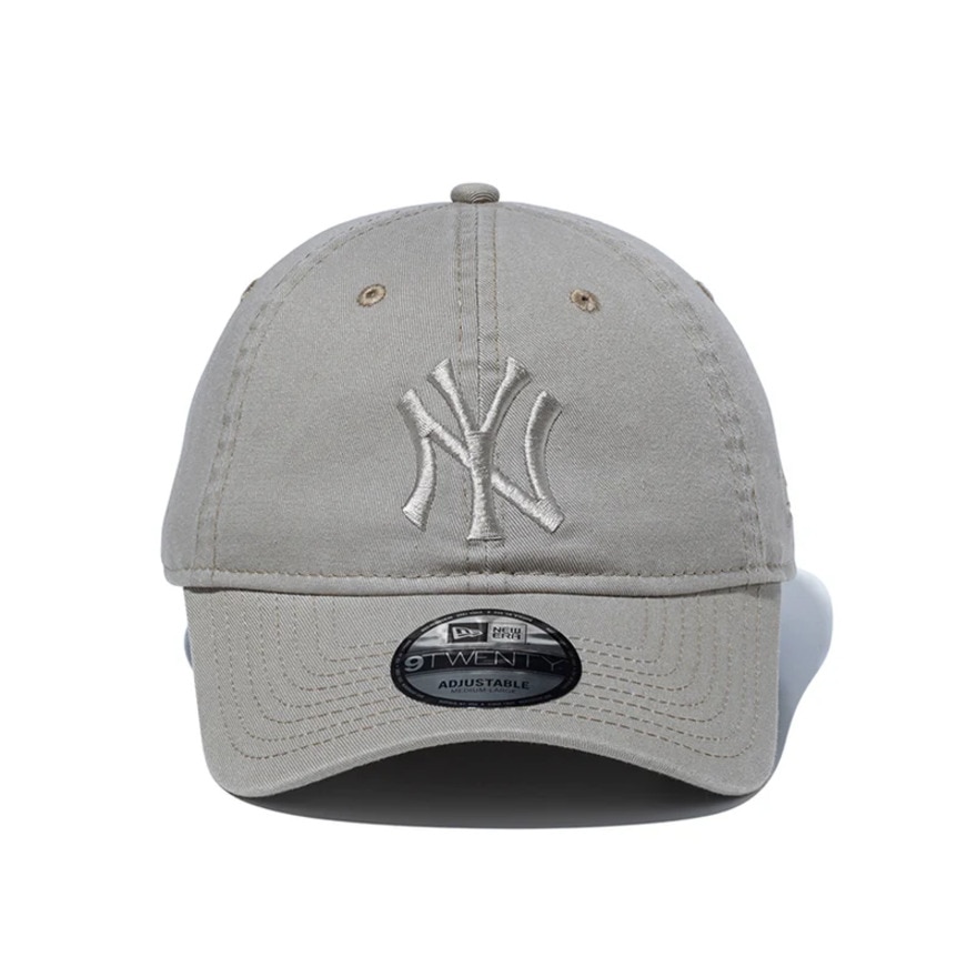 ニューエラ（NEW ERA）（メンズ、レディース）帽子 キャップ 9TWENTY ニューヨーク・ヤンキース ウォッシュドコットン ペブル×ペブル Mサイズ 14525109