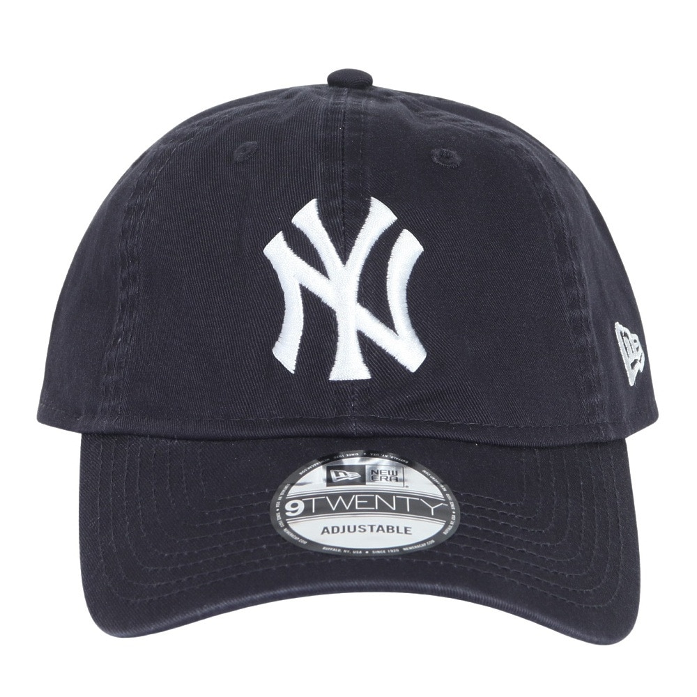 ニューエラ（NEW ERA）（メンズ、レディース）キャップ 9TWENTY ニューヨーク ヤンキース ウォッシュドコットン ネイビー×ホワイト 14525111 帽子 Mサイズ