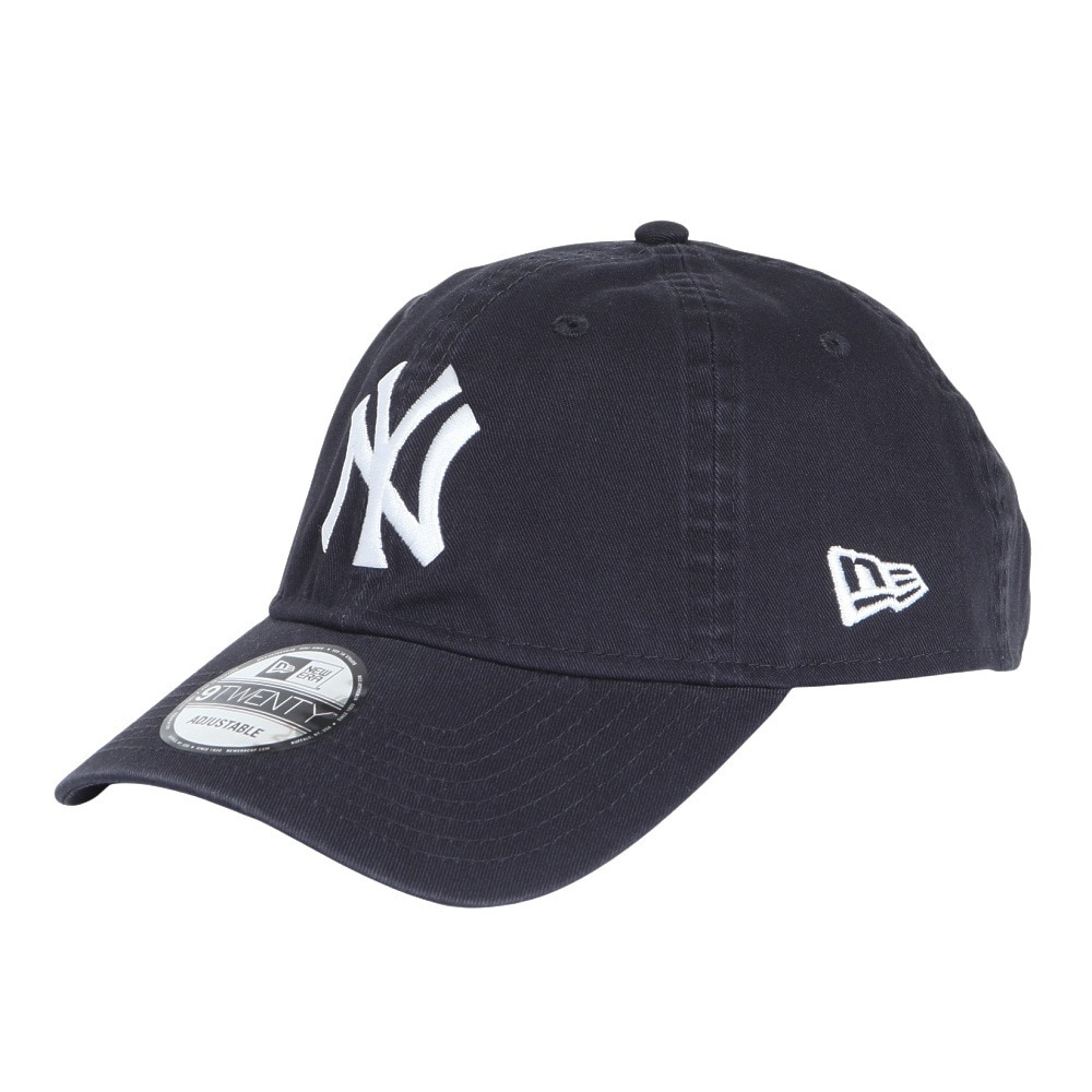ニューエラ（NEW ERA）（メンズ、レディース）キャップ 9TWENTY ニューヨーク ヤンキース ウォッシュドコットン ネイビー×ホワイト 14525111 帽子 Mサイズ