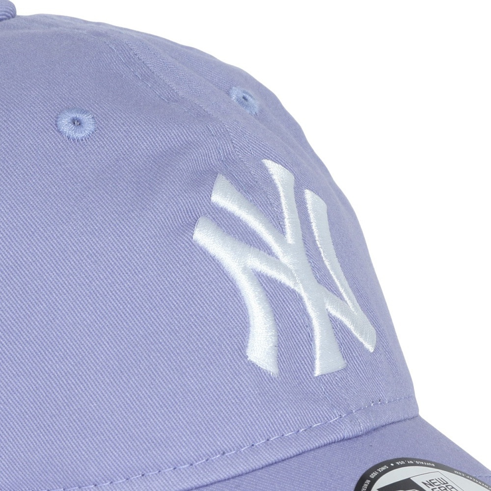 ニューエラ（NEW ERA）（メンズ、レディース）帽子 キャップ 9TWENTY ニューヨーク・ヤンキース ウォッシュドコットン 14525112 57cm-61cm ラベンダー